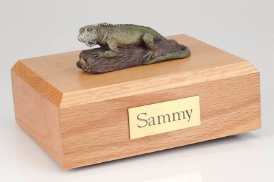 Iguana Figurine Urn PetsToRemember.com