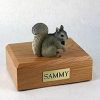 gray squirrel pet urn PetsToRemember.com