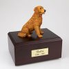 golden retriever dog urn PetsToRemember.com