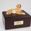 golden retriever dog urn PetsToRemember.com