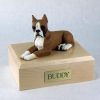 fawn boxer dog urn PetsToRemember.com