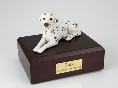 Dalmatian Dog Figurine Urn PetsToRemember.com