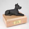 Black Great Dane Dog Figurine Urn PetsToRemember.com