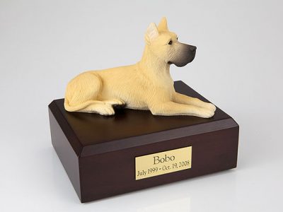 fawn great dane pet urn PetsToRemember.com