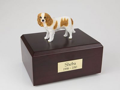 King Charles Spaniel Dog Figurine Urn PetsToRemember.com