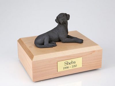 Black Labrador Dog Urn PetsToRemember.com