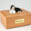 Bearded Collie Figurine Urn PetsToRemember.com