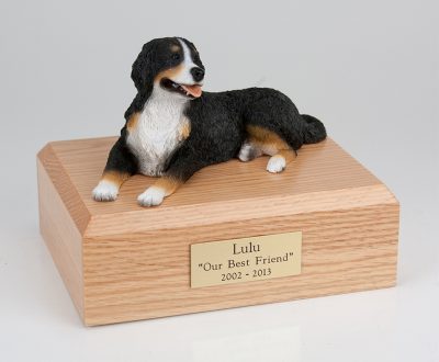 Bernese Mountain Dog Figurine Urn PetsToRemember