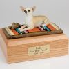 Chihuahua Dog Urn White PetsToRemember.com