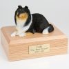 Tri Color Collie Dog Urn PetsToRemember.com