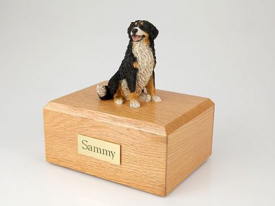 Bernese Mountain Dog Figurine Urn PetsToRemember.com