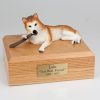 Red White Husky Dog Urn PetsToRemember.com