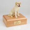 Yellow Labrador Figurine Urn PetsToRemember.com