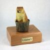 Pomeranian Dog Figurine Urn PetsToRemember.com