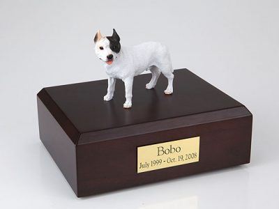 pitbull taerrier dog urn PetsToRemember.com