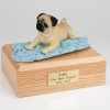 Fawn Pug Dog Figurine Urn PetsToRemember.com
