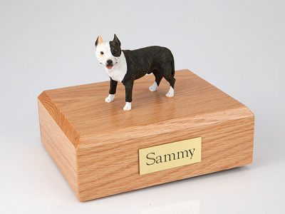 Pit Bull Terrier Dog Figurine Urn PetsToRemember.com