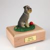 Gray Schanuzer Dog Pet Figurine Urn PetsToRemember.com
