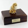 Brown Pomeranian Dog Figurine Urn PetsToRemember.com