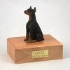 Sitting Doberman Pinscher Pet Urn PetsToRemember.com