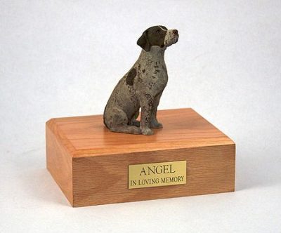 German Shorthair Dog Pet Figurine Urn PetsToRemember.com