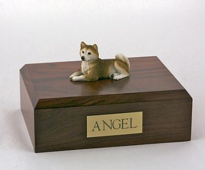 Red Husky Pet Urn PetsToRemember.com