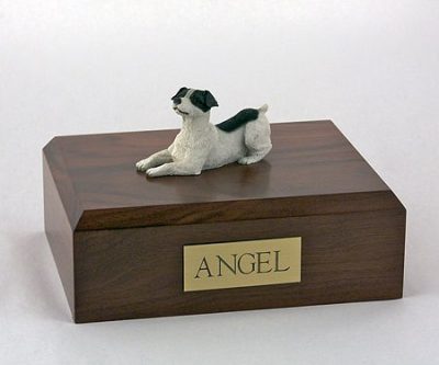 Black Jack Russel Terrier Dog Pet Figurine Urn PetsToRemember.com