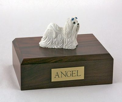 Maltese Pet Urn PetsToRemember.com