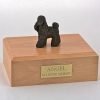 Black Poodle Dog Figurine Urn PetsToRemember.com