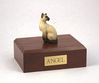 cat siamese choc point urn PetsToRemember.com