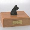 black schnauzer dog pet urn PetsToRemember.com