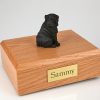 Black Shar Pei Figurine Urn PetsToRemember.com