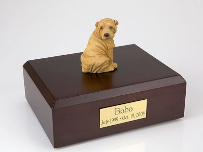 shar pei dog urn PetsToRemember.com