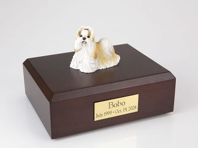 shih tzu dog urn PetsToRemember.com