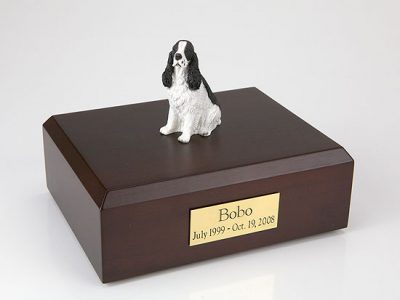 black springer spaniel urn PetsToRemember.com