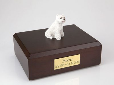 westie dog urn PetsToRemember.com