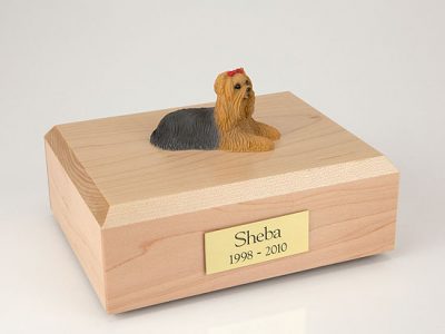 yorkshire terrier dog urn PetsToRemember.com