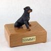 Rottweiler Dog Figurine Urn PetsToRemember.com