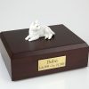 white cat urn PetsToRemember.com