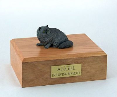 grey persian cat urn PetsToRemember.com