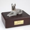 Silver Schnauzer Dog Figurine Urn PetsToRemember.com