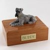 silver schnauzer pet urn PetsToRemember.com