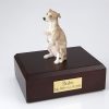 gray whippet dog urn PetsToRemember.com