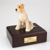 fox terrier dog urn PetsToRemember.com