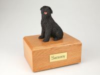 Dog, Bouvier -Figurine Urn