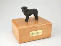 Dog, Bouvier -Figurine Urn