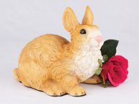 Rabbit Statues Urns