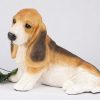Tri-Color Basset Hound Figurine PetsToRemember.com