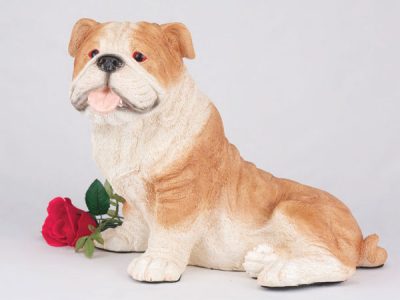 bulldog figurine PetsToRemember.com