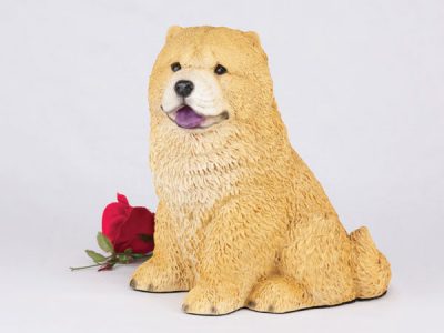 red chow chow dog urn PetsToRemember.com